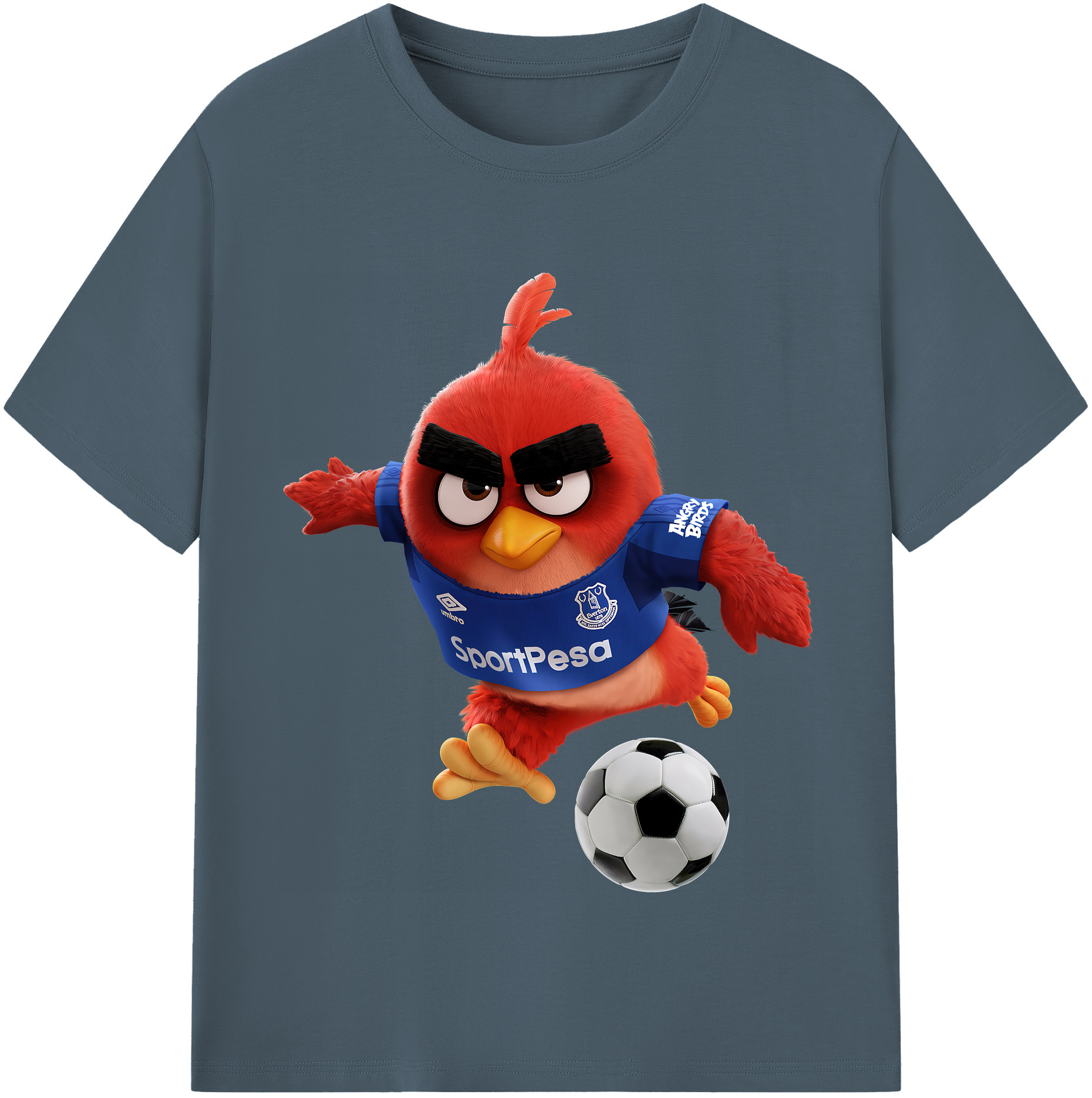 （画像用） Angry Birds アングリーバード 綿100％半袖Tシャツ（フロントプリント）